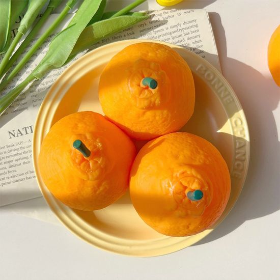 스트레스볼 한라봉 빵 말랑이 스퀴시 찐득볼 피젯토이