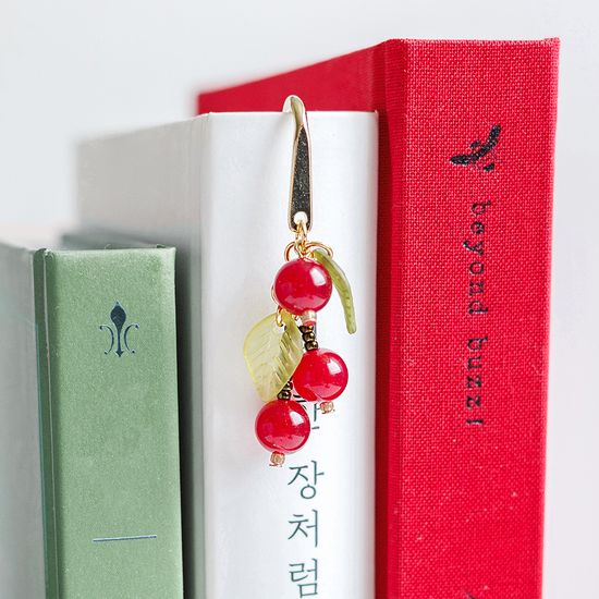 레드베리 책갈피 금속 북마크