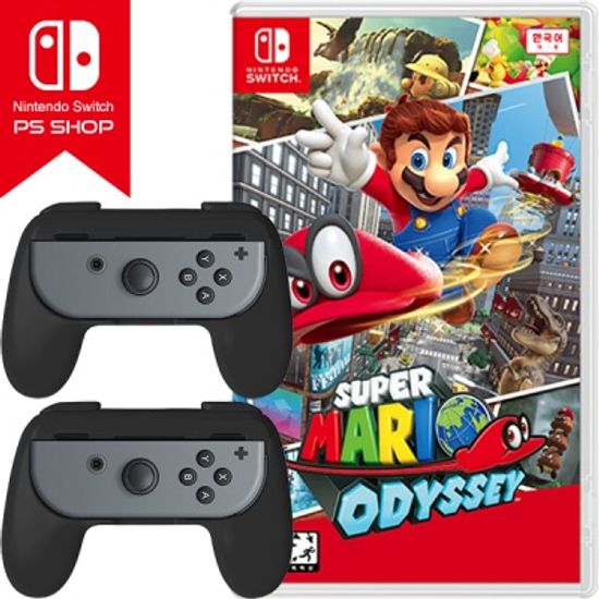 Switch 슈퍼마리오 오딧세이 (컨트롤러그립 2개 증정)