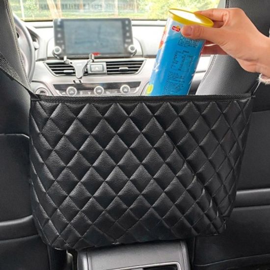 가죽 운전석 차량뒷자석수납 멀티포켓