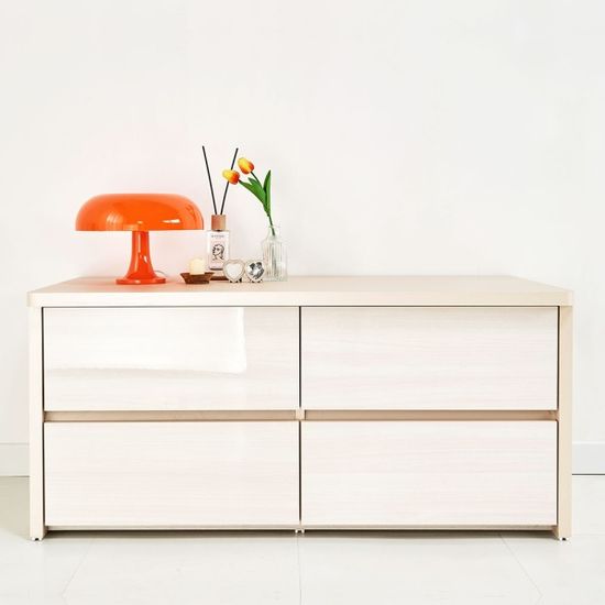 렛잇비 2단 와이드 거실장 (착불)