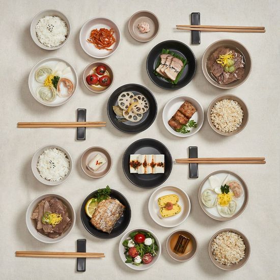 담음공방 온감 가족 도자기 그릇 식기 홈세트 28P
