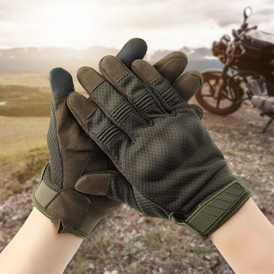 너클 보호 스마트 터치 오토바이 장갑 바이크