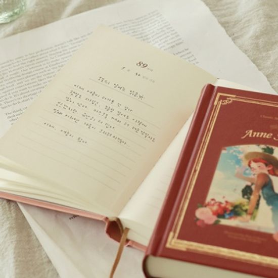 빨간머리앤 한 문장 일기(일기장) 다이어리 노트