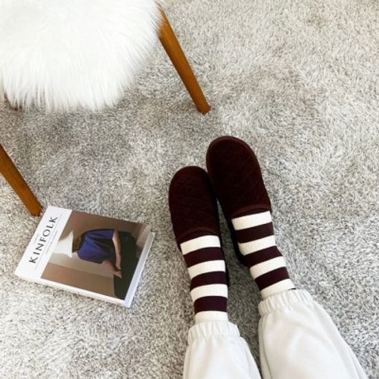 [1+1] 겨울 누빔 슬리퍼