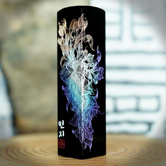 수제도장 인감도장 화용월태 직인 만들기 아기 개인