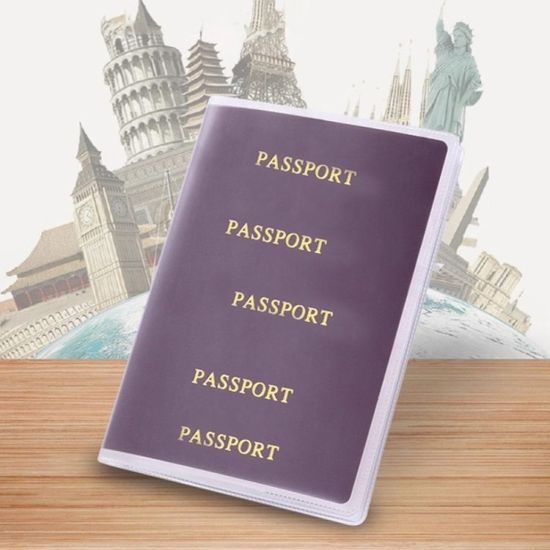 심플 여권케이스 여권 보호 커버 파우치(WD0D7B0)