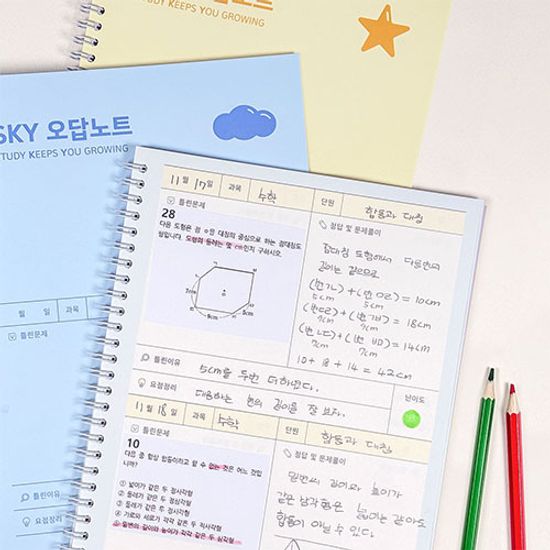 초등 SKY 스카이 오답노트
