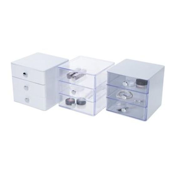 리템 코스메틱 데스크 오거나이저 3단