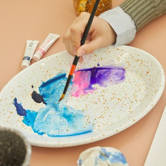 에딩 밀키웨이 법랑 오벌플레이트 6 COLOR