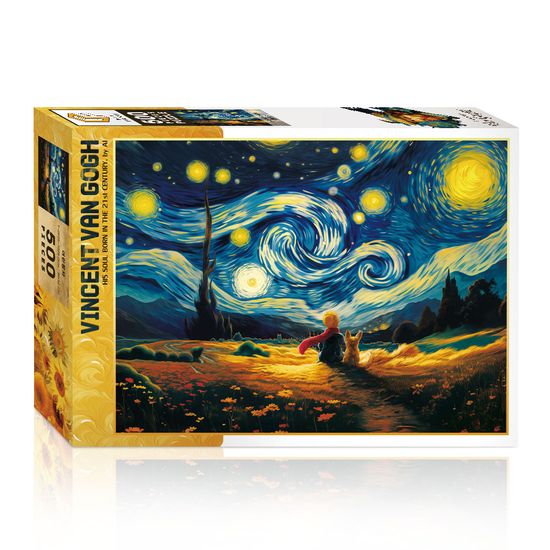 직소퍼즐 풍경 고흐 어린왕자 500피스 T-DF05-1029