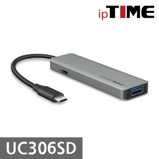 (아이피타임) ipTIME UC306SD USB멀티허브