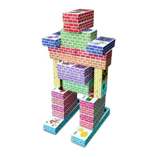 히라가나+가타카나 종이벽돌 46pcs (일본어학습블럭)