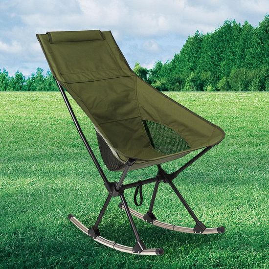 스윙 흔들의자 2WAY 낚시 캠핑 카키 릴랙스(WECEBF3)