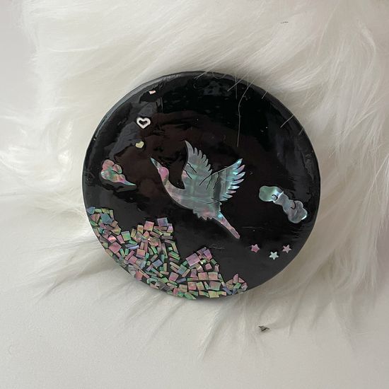 자개 손거울 만들기 DIY 키트 나전칠기 공예 