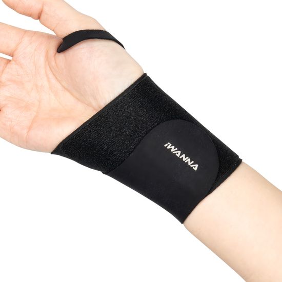 아이워너 얇은 슬림 손목보호대 임산부 캐비어 블랙