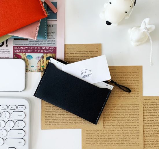 래더 가죽 카드 동전 반지갑 학생 지갑 5color