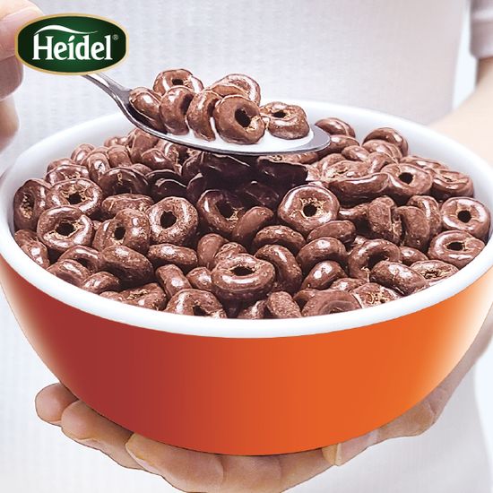 하이델 초코룹스 초코 씨리얼 450g