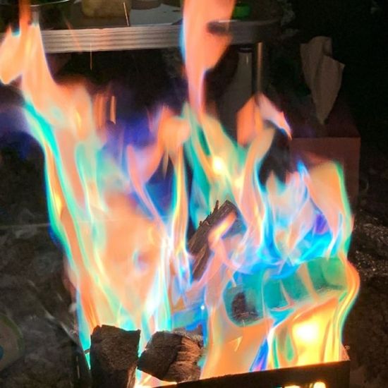 캠핑 불멍가루 불멍재료 매직불꽃 30g(WFHFF20)