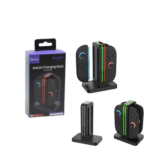 스카이디지탈 닌텐도 스위치2 조이콘 충전독 충전기