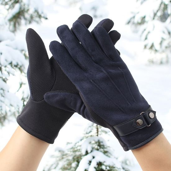 [아일렌]길버트 터치 방한장갑(네이비)