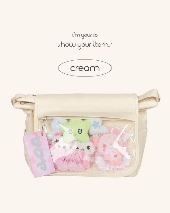 아임유얼이오 PVC 콘서트가방 일코용 이타백 덕질가방