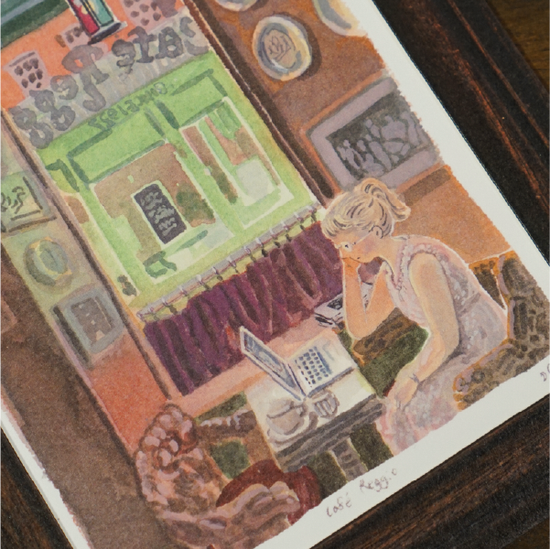 [액자 속의 그림] 카페 레지오 풍경