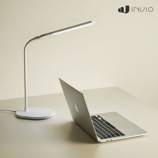 인비오 듀얼 LED스탠드 학생 공부 독서 책상 학습용