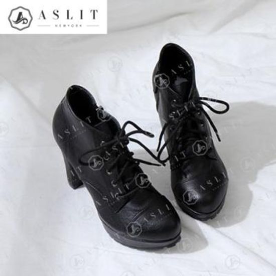 [애슬릿]여성 가보시 레이스업 옥스퍼드 워커 힐