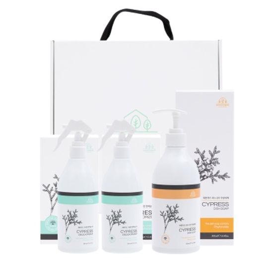 피톤치드 편백잎수액+주방세제 선물세트