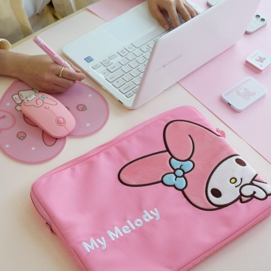 마이멜로디 자수 노트북파우치13인치