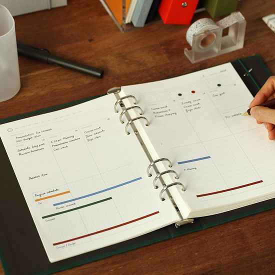 애티튜드 6공 바인더 A5