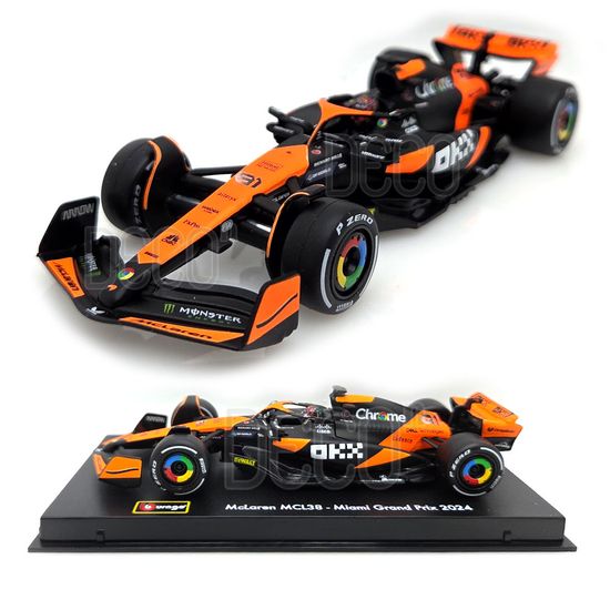 1:43 맥라렌 MCL38 마이애미 오스카 피아스트리NO.81