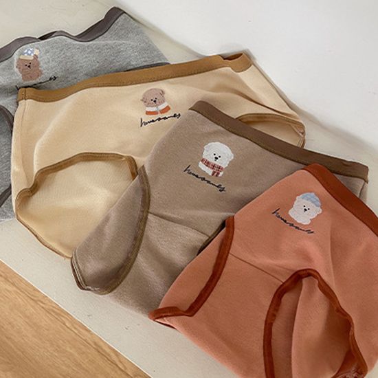 얼웨이즈 면팬티 4종세트 여성 속옷