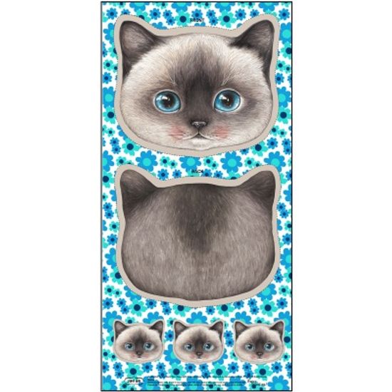 DIY패브릭 - 클라우디 얼굴쿠션