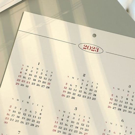 2025 리마인드 먼슬리 캘린더 (데스크용) 