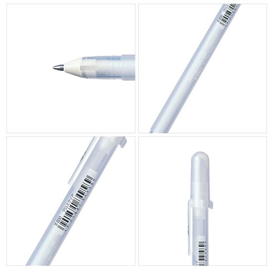 사쿠라 다꾸템 겔리롤 메탈릭 골드/실버/화이트 1자루