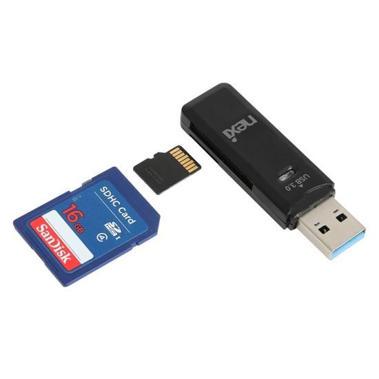(NEXI) 넥시 USB3.0 SD/Micro SD 카드리더기 (NX1340)