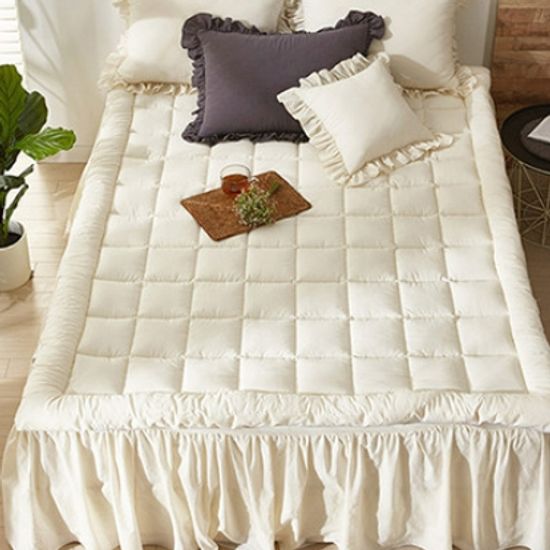 4계절 엘레나 오가닉 프릴 이불/토퍼패드 15종택