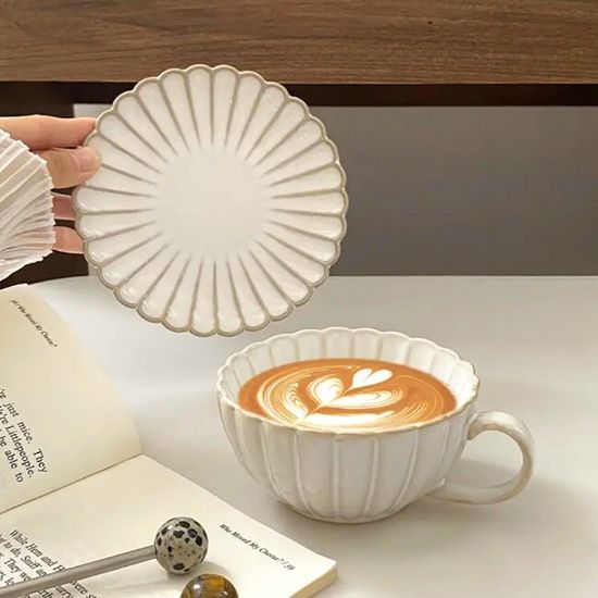 에파누이 카페 커피잔 소서 세트