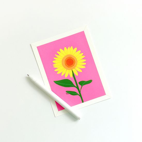 해바라기 / 엽서