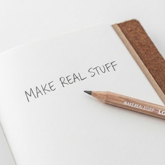 트레블러 펜슬 (6자루) 시더우드 육각 미니 연필 2B