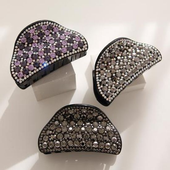 바이데이지 셀룰로이드 큐빅 헤어 집게핀 Ba0438