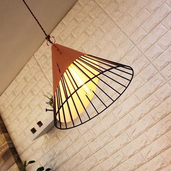 폴넷 펜던트등-핑크골드(LED겸용)