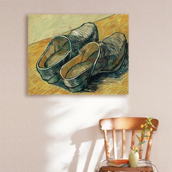 고흐 - 가죽 나막신 한 켤레, 캔버스액자