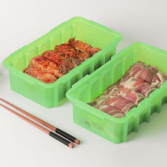 슈맥스 항균 김치 자르미 밀폐용기 (보관용기+전용칼)