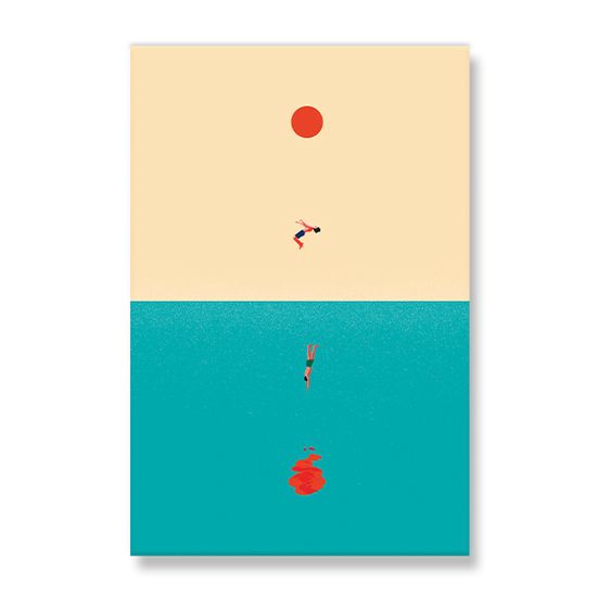 Dive into, 김도트 작가 일러스트 그림
