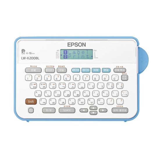 라벨프린터 인쇄해상도 180dpi 열전사 미리보기