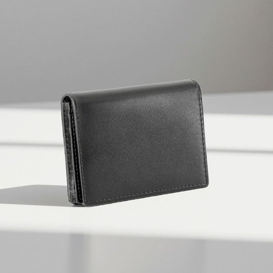 히키스 Biz명함 카드홀더 슬림슬롯 가죽지갑 Frontier