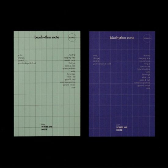 WRITE ME NOTE(노트) - biorhythm
